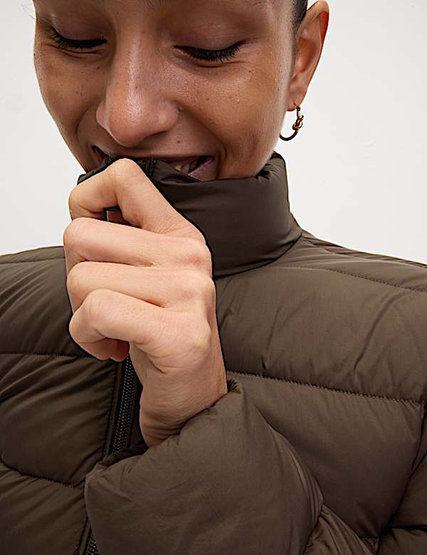 Feather & Down Packaway Puffer Jacket