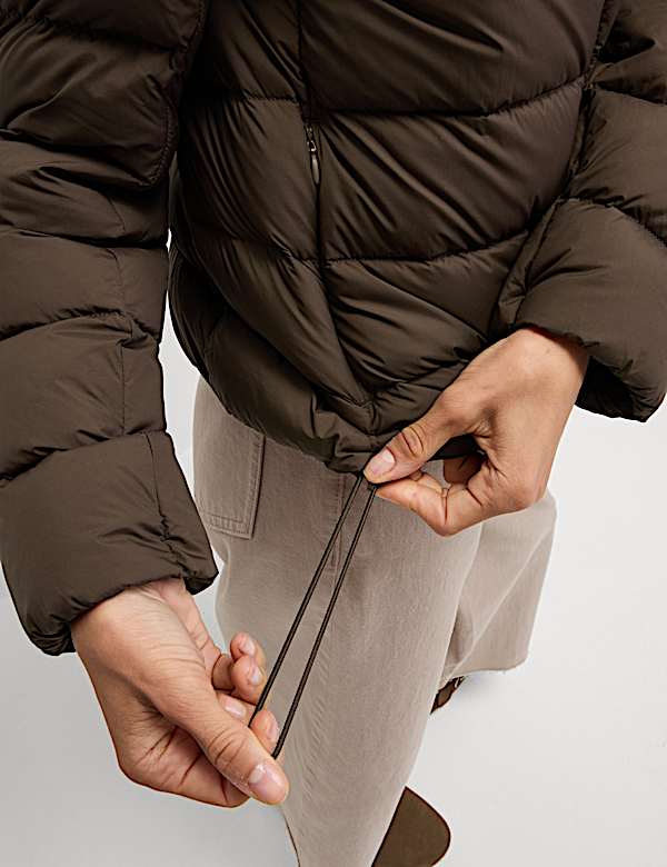 Feather & Down Packaway Puffer Jacket