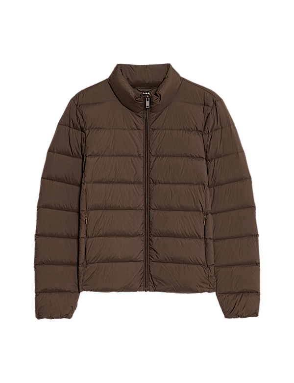 Feather & Down Packaway Puffer Jacket