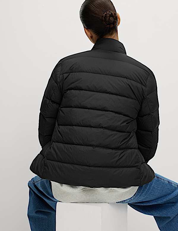 Feather & Down Packaway Puffer Jacket