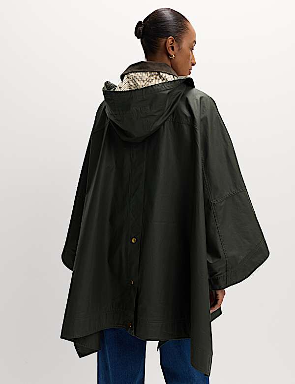 Stormwear™ Cotton Rich Waxed Look Cape - GR