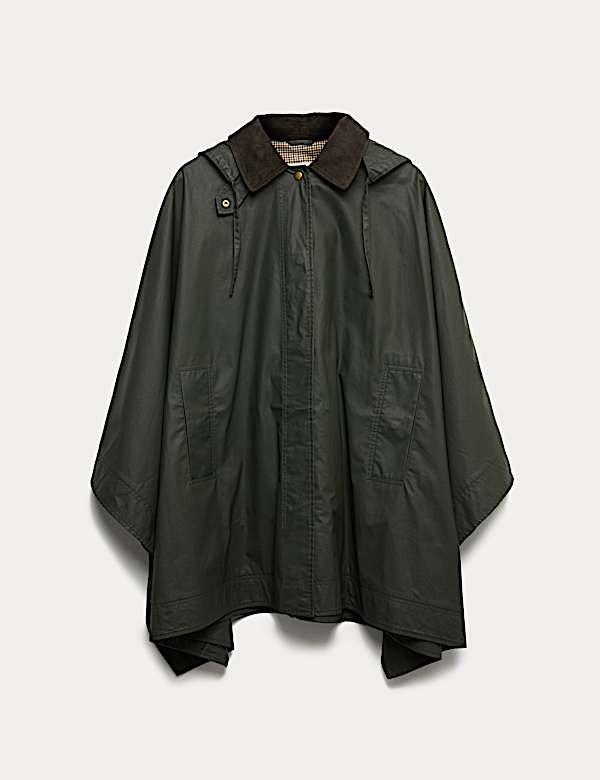 Stormwear™ Cotton Rich Waxed Look Cape - GR