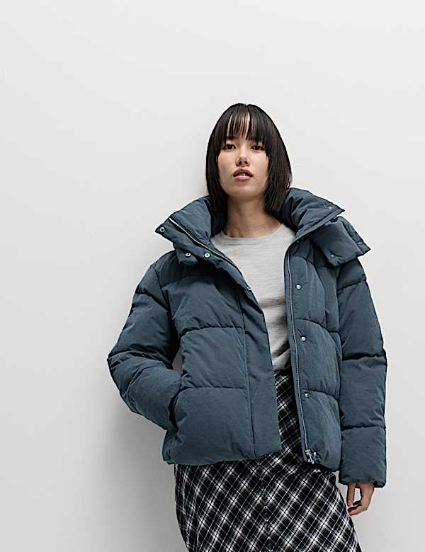 Peached Thermowarmth&trade; Padded Puffer Jacket - US