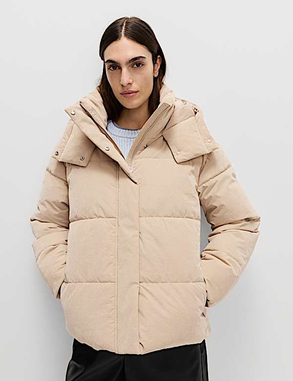 Jaket Gembung Berbantalan Thermowarmth™ Peached - ID