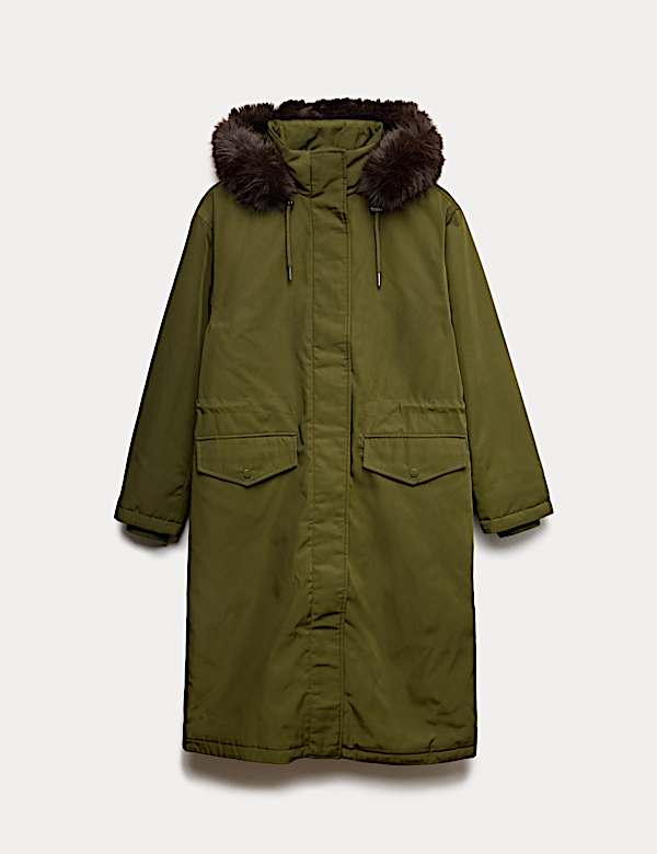 Technical Stormwear&trade; Hooded Longline Parka Coat - JP