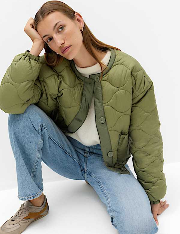 Quilted Short Jacket - MV