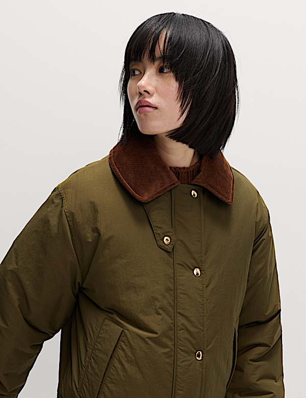 Cotton Blend Thermowarmth™ Puffer Jacket - CZ