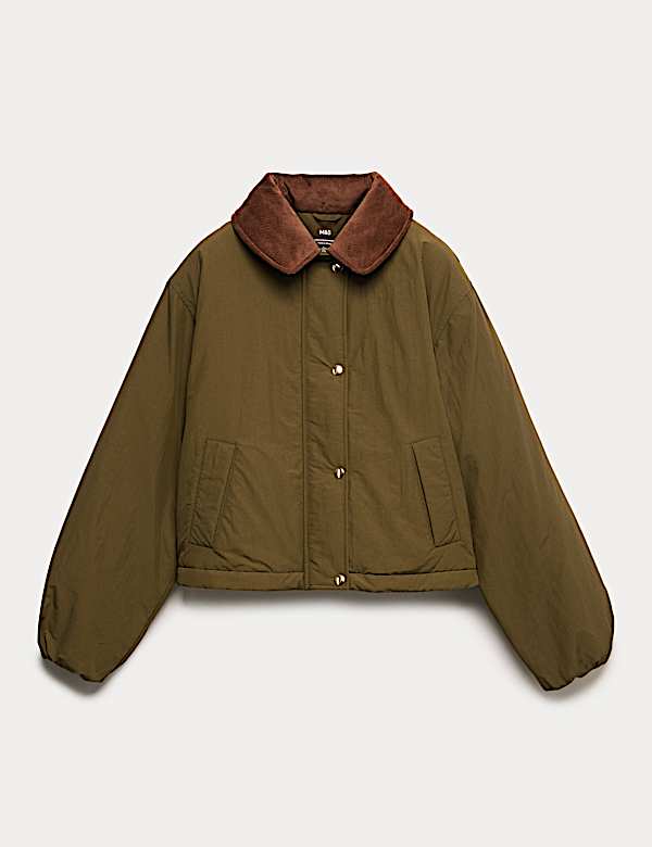 Cotton Blend Thermowarmth™ Puffer Jacket - CZ