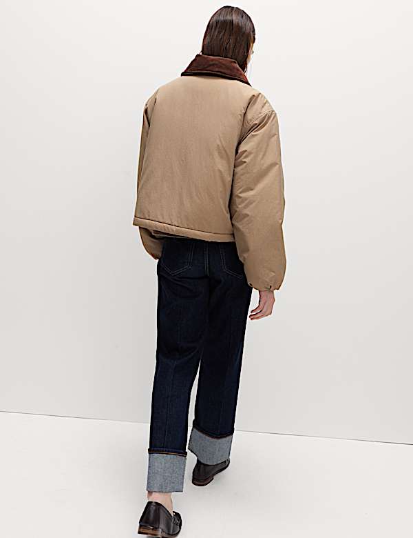 Veste molletonn&eacute;e en coton m&eacute;lang&eacute;, dot&eacute;e de la technologie Thermowarmth&trade; - CH