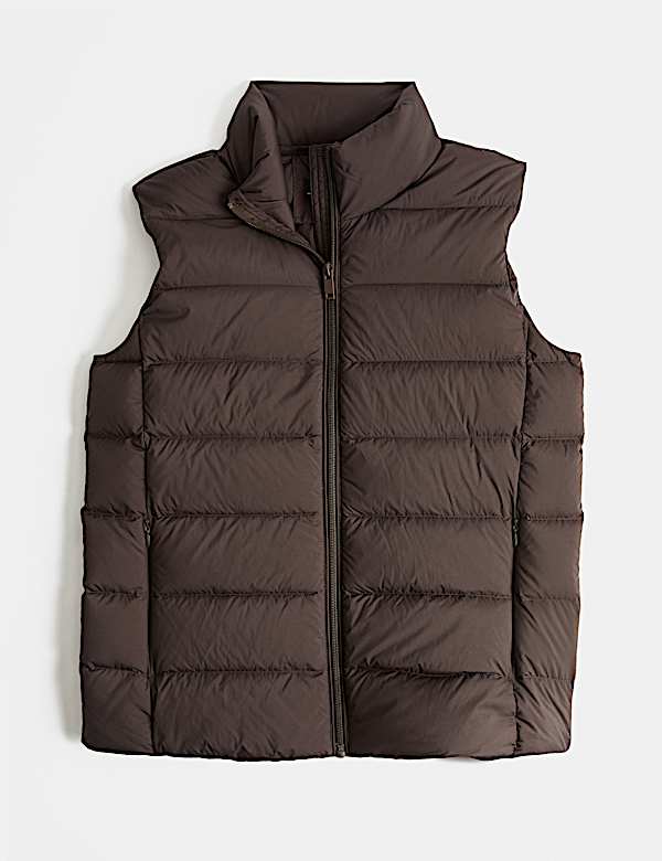 Padded Feather and Down Gilet - BE