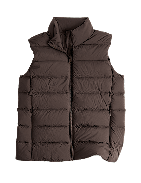 Padded Feather and Down Gilet