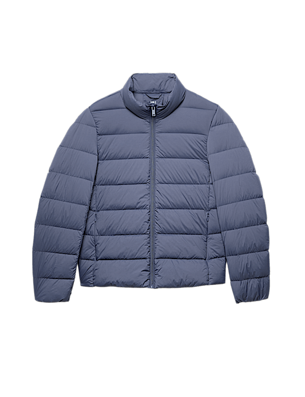 Feather & Down Padded Puffer Jacket