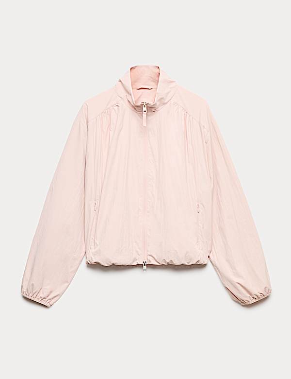 Stormwear&trade; Lightweight Funnel Neck Gathered Jacket - MX