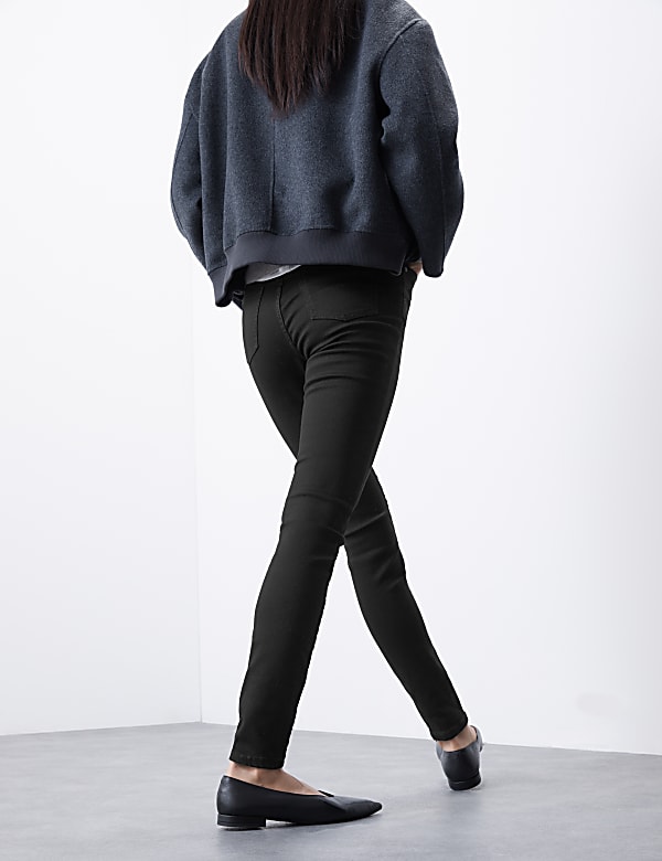 High Waisted Skinny Jeans - JE