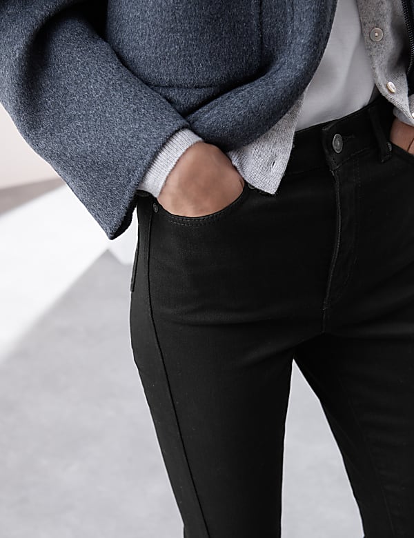 High Waisted Skinny Jeans - JE