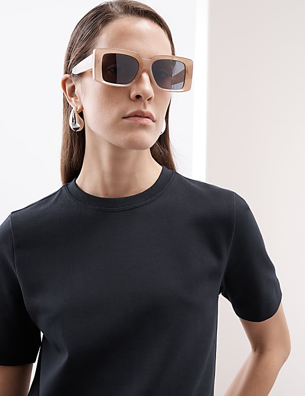 Cotton Rich Crew Neck T-Shirt - RS