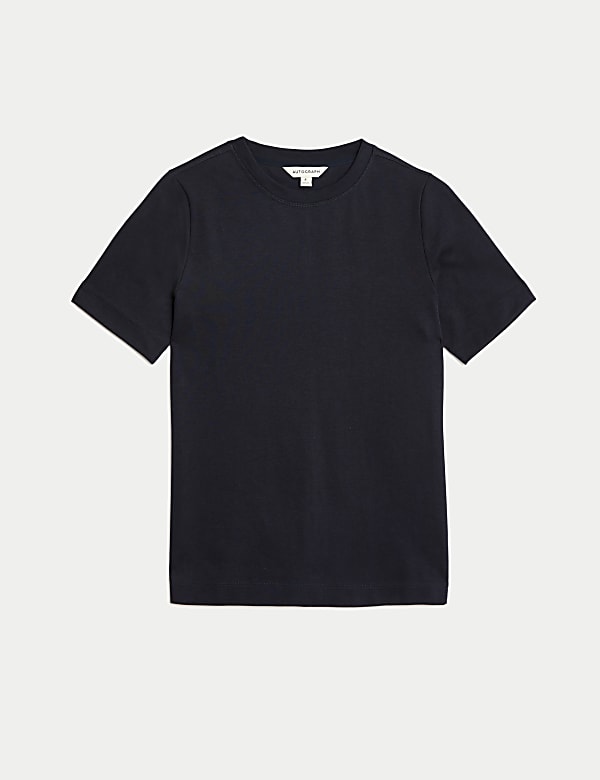 Cotton Rich Crew Neck T-Shirt - RS