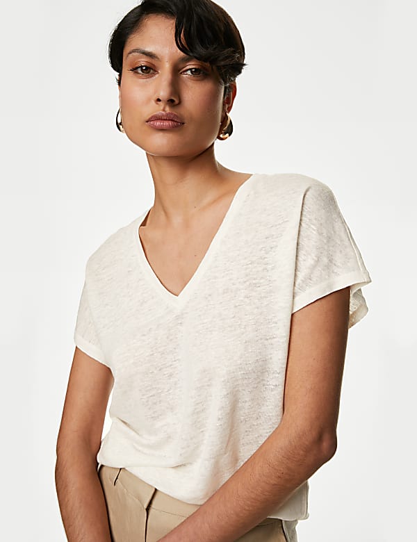 Pure Linen T-Shirt - NO