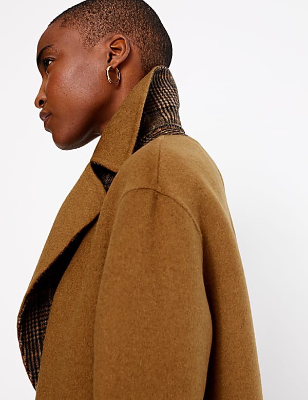 Reversible overcoat top