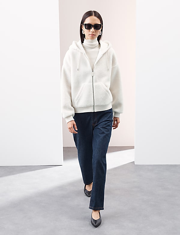 White borg hoodie deals