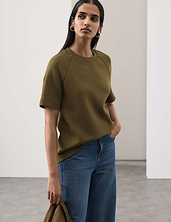 Scuba-T-Shirt mit normaler Passform - DE