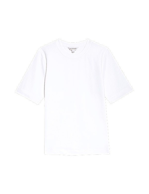 Cotton Rich Crew Neck T-Shirt