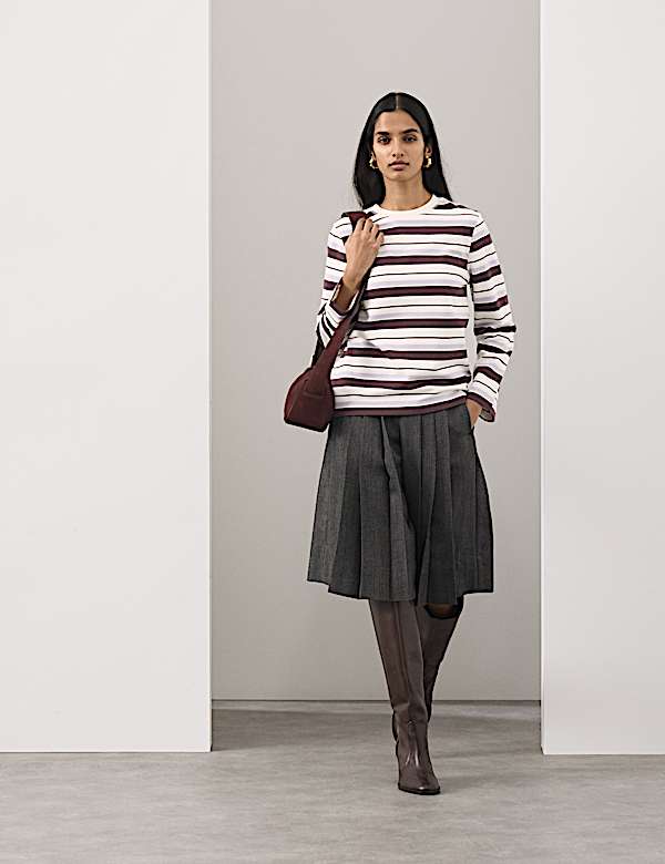 Cotton Rich Striped Top - CA