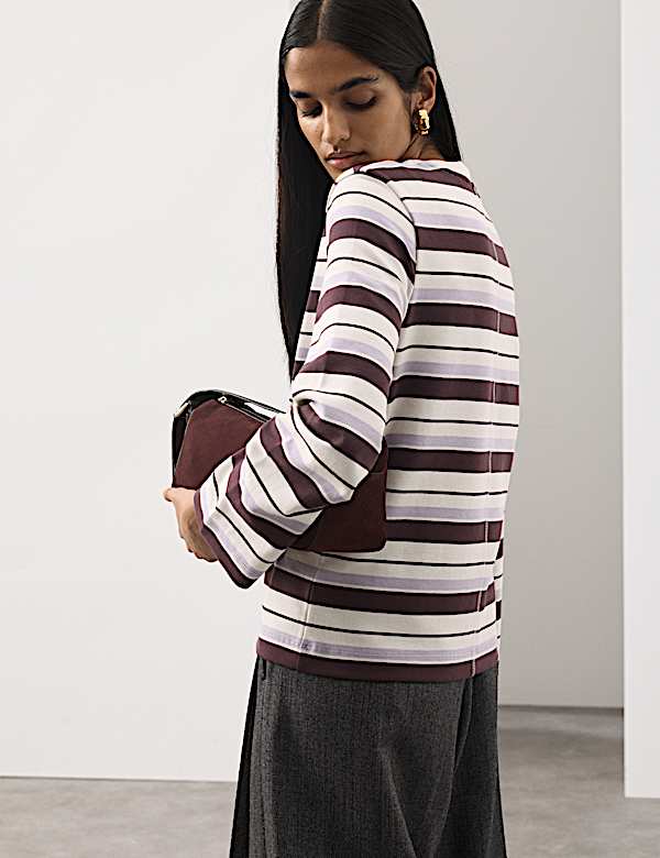 Cotton Rich Striped Top - CA