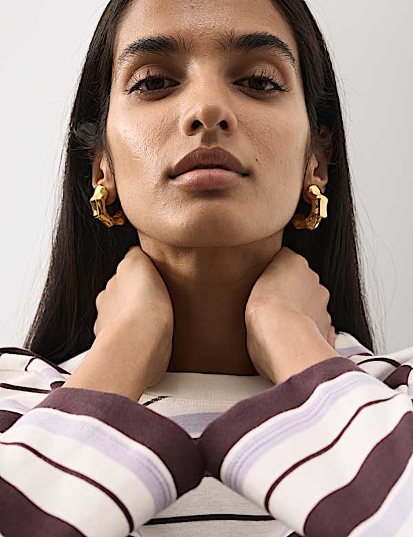 Cotton Rich Striped Top - CA