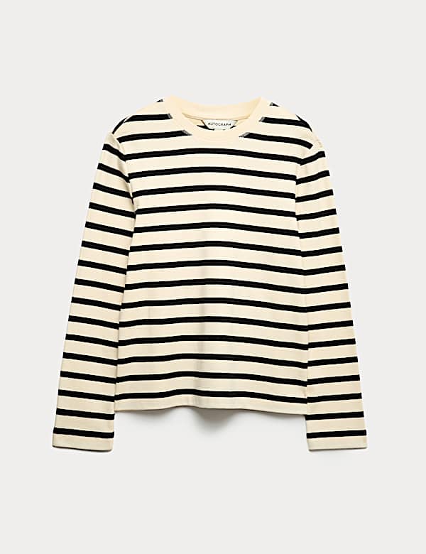 Pure Cotton Striped Top - NO