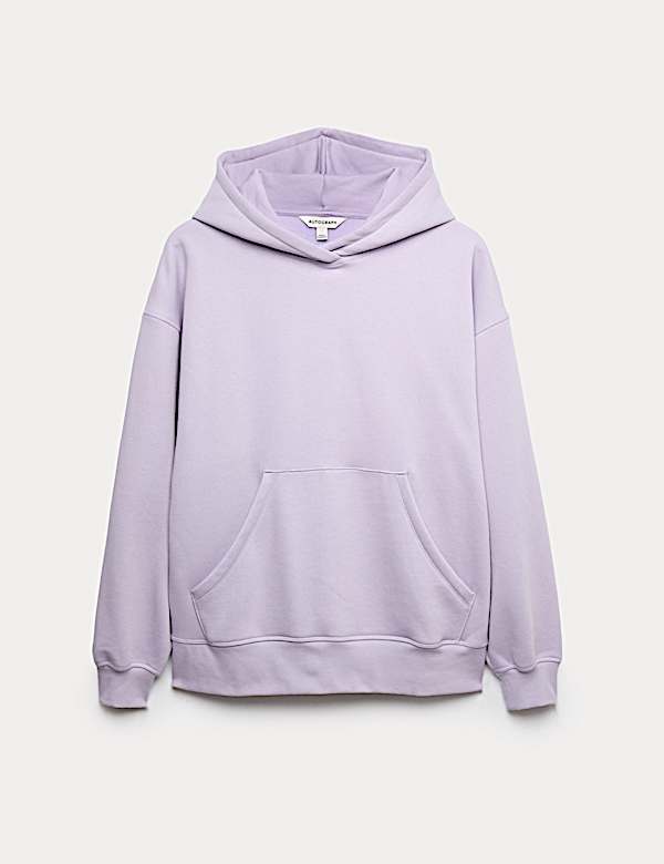 Cotton Rich Brushed Hoodie - JP