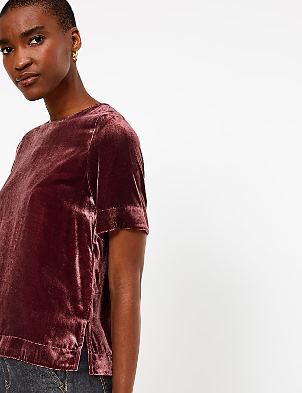 Velvet Relaxed Fit T-Shirt