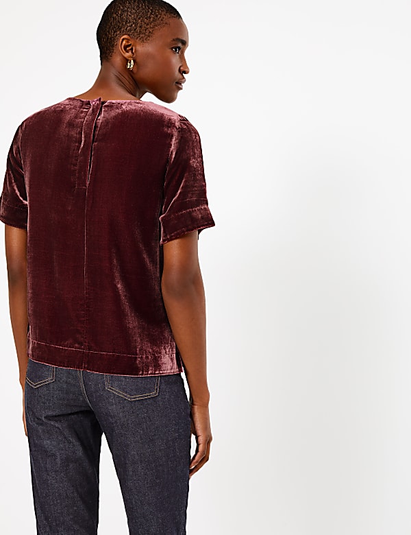 Velvet Relaxed Fit T-Shirt
