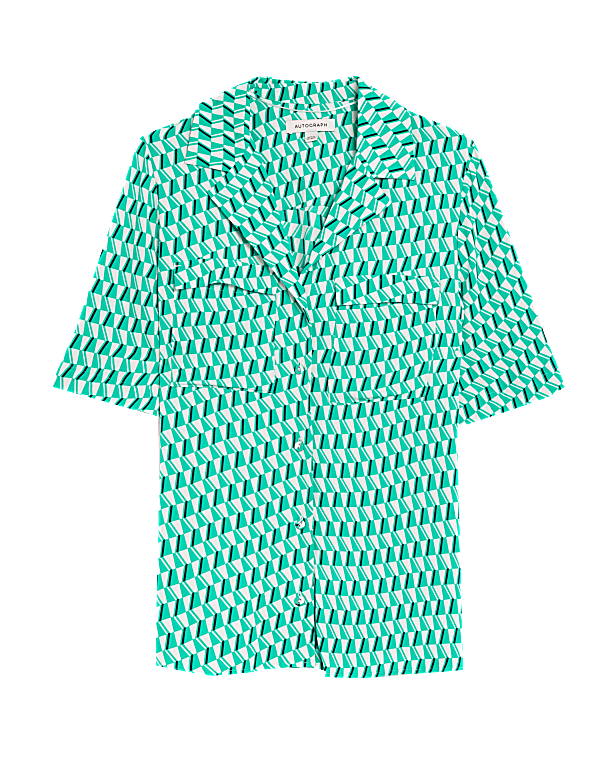 Printed Boxy Top