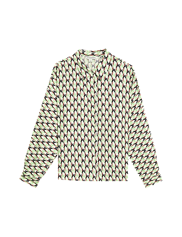 Printed Collared Shirt