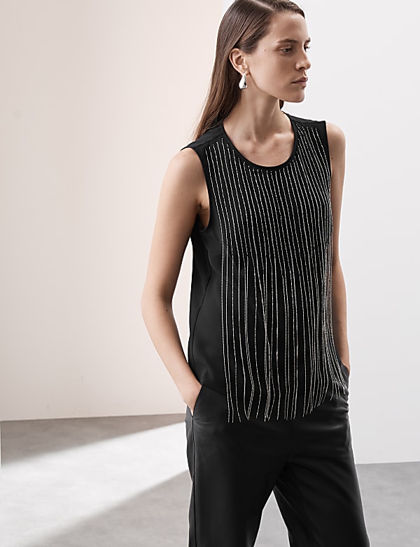 Embellished Cami Top - GR