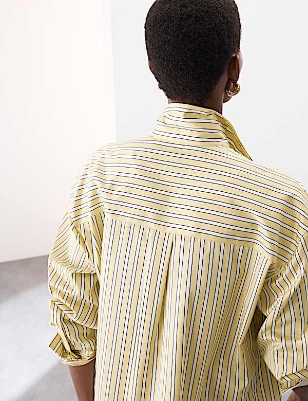 Camisa de rayas 100 % algodón - US