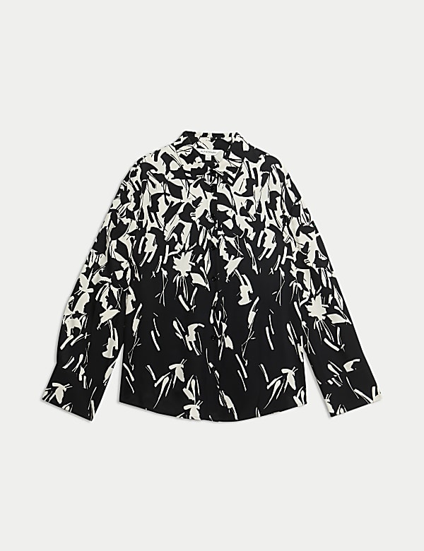 Geometric Collared Shirt - JP