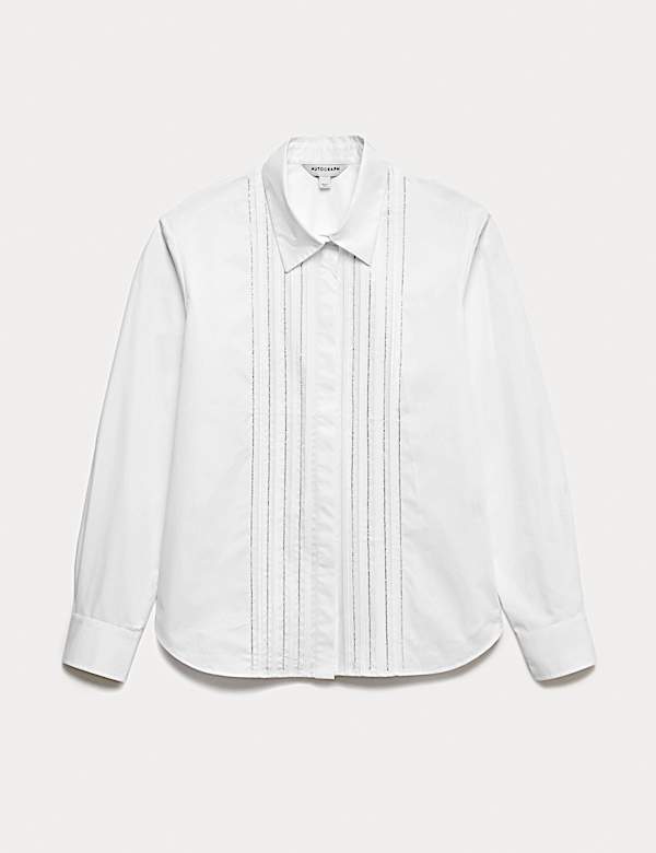 Chemise 100 % coton avec ornements - CH