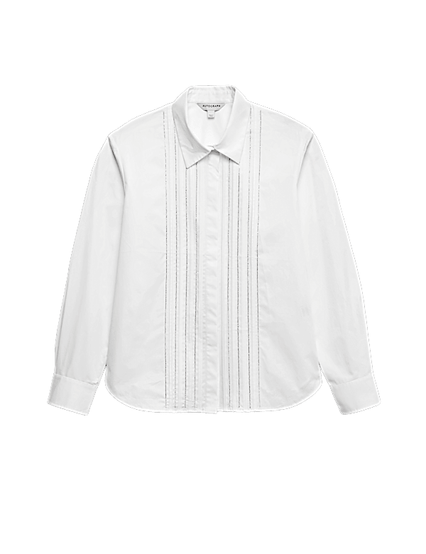 Pure Cotton Embellished Shirt