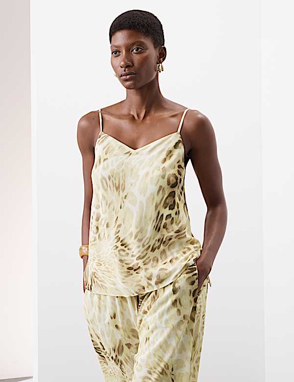 Animal Print Cami Top