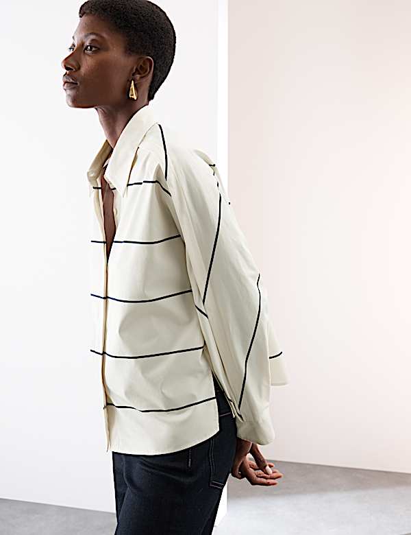 Pure Cotton Relaxed Shirt