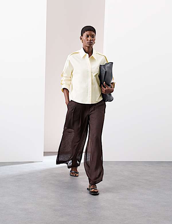 Pure Cotton Relaxed Shirt - NZ