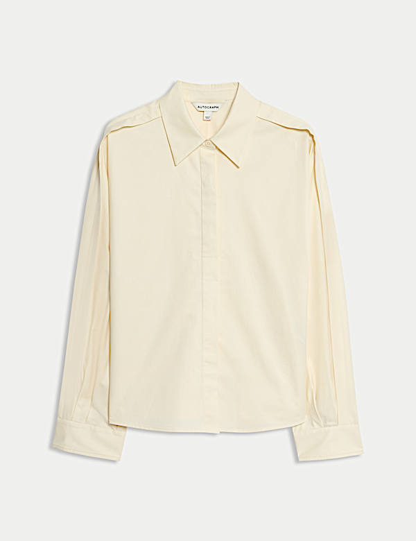 Pure Cotton Relaxed Shirt - NZ
