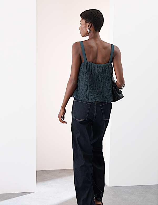 Fringed Cami Top - LU