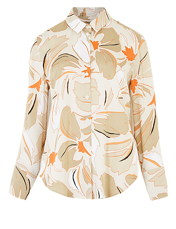 Floral Long Sleeve Shirt