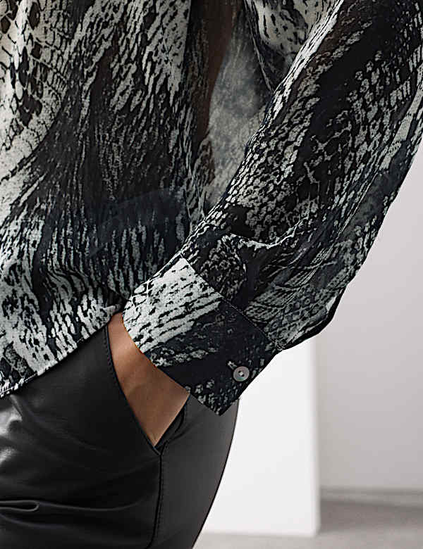 Snake Print Shirt