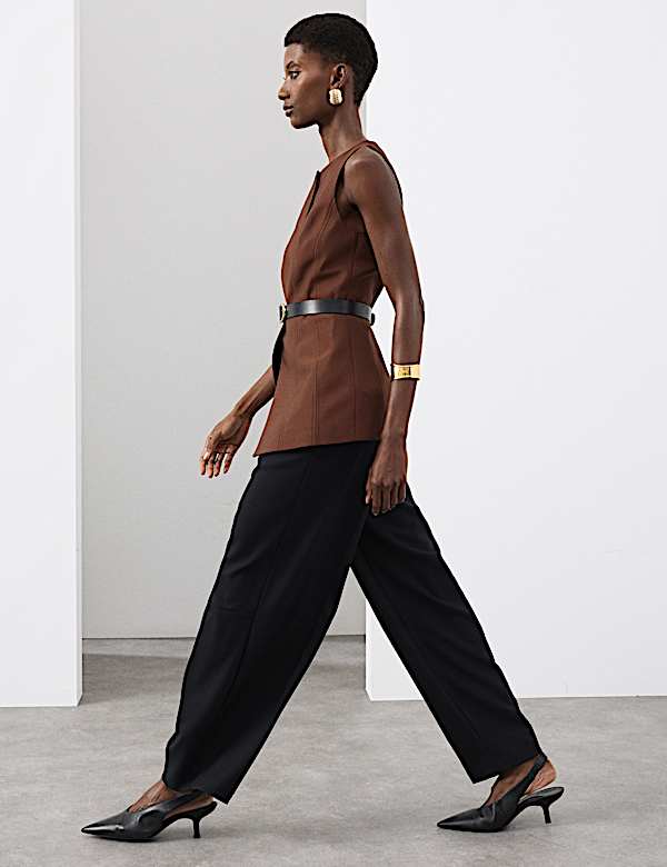 Fitted Waistcoat With Wool - NO