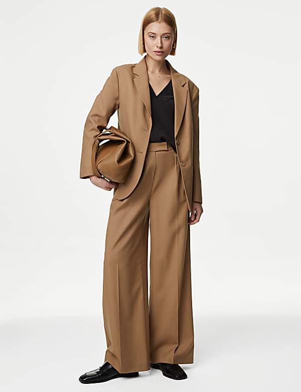 Pure Silk V-Neck Popover Blouse - NL