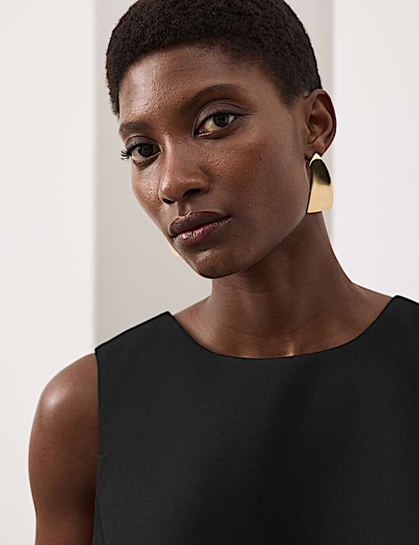 Lyocell Rich Tailored Shell Top - KG